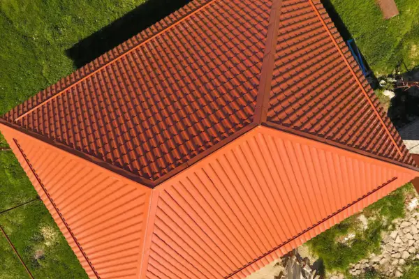 Copper roof